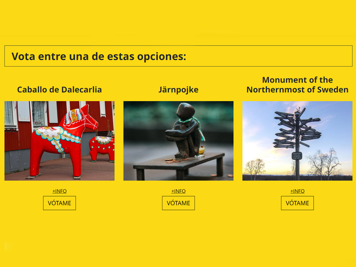IKEA Torrejón organiza una votación para proponer un monumento sueco en Parque Europa