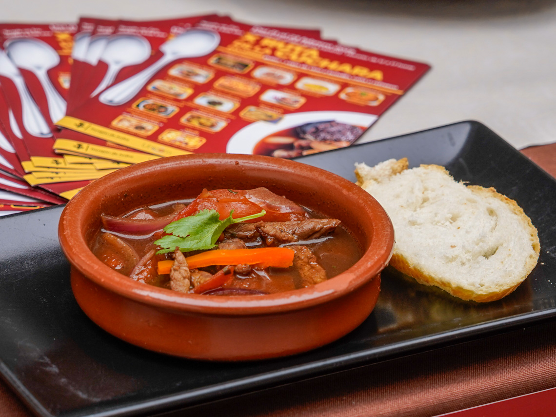 Imagen de uno de uno de los platos de la X Ruta de la Cuchara