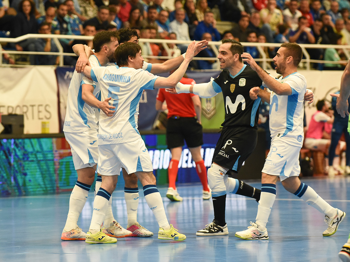 El Movistar Inter en uno de sus partidos