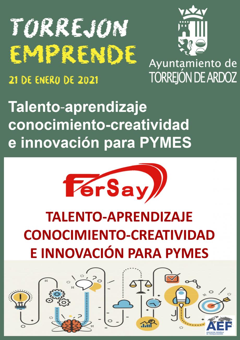 Jornada formativa 21 enero - Talento, aprendizaje, conocimiento y creatividad para Pymes