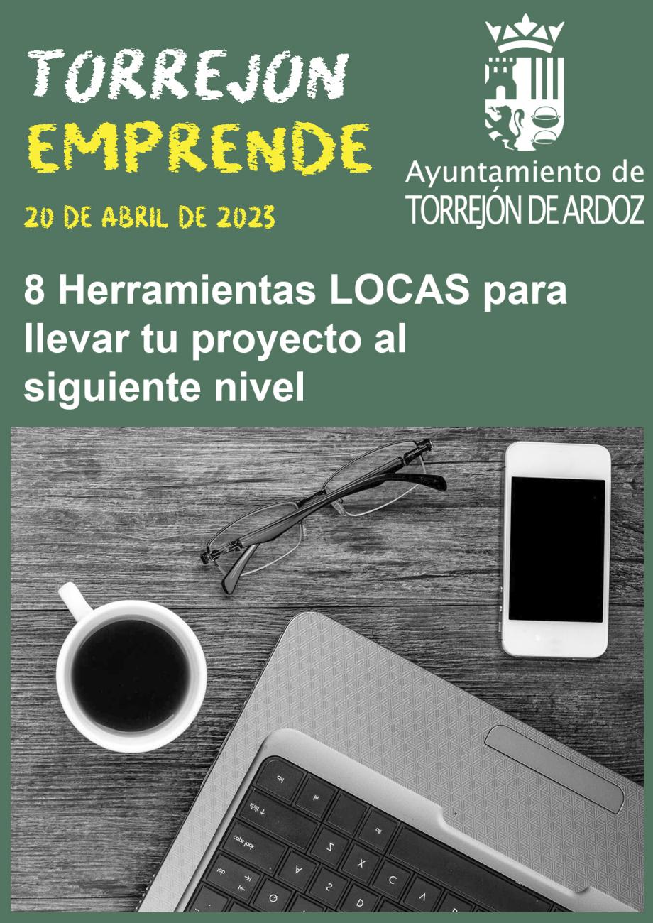 Jornada Torrejón Emprende - 8 herramientas local para llevar tu proyecto al siguiente nivel (20-04-2023)