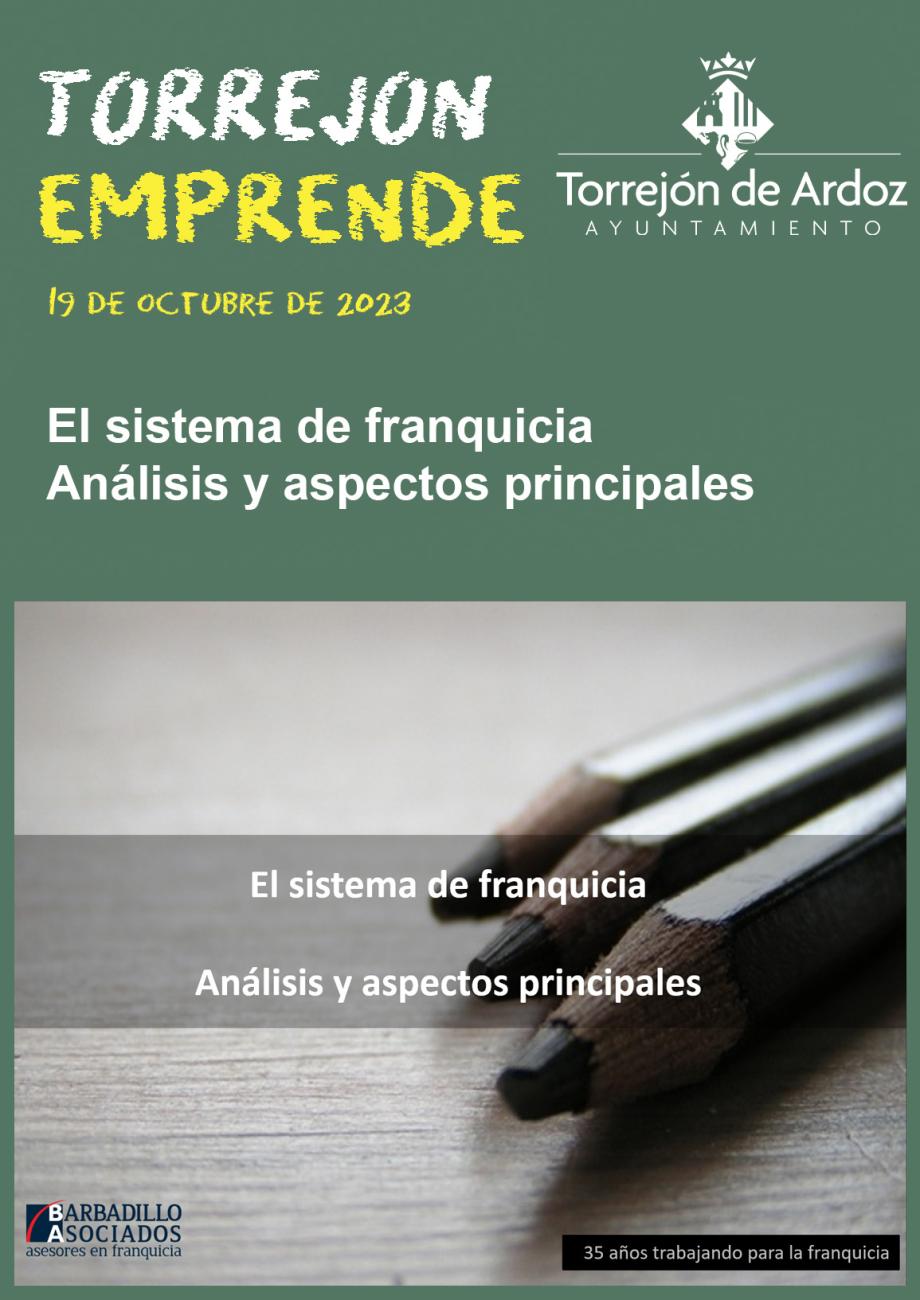 Jornada Torrejón Emprende - El sistema de franquicia (19-10-2023)
