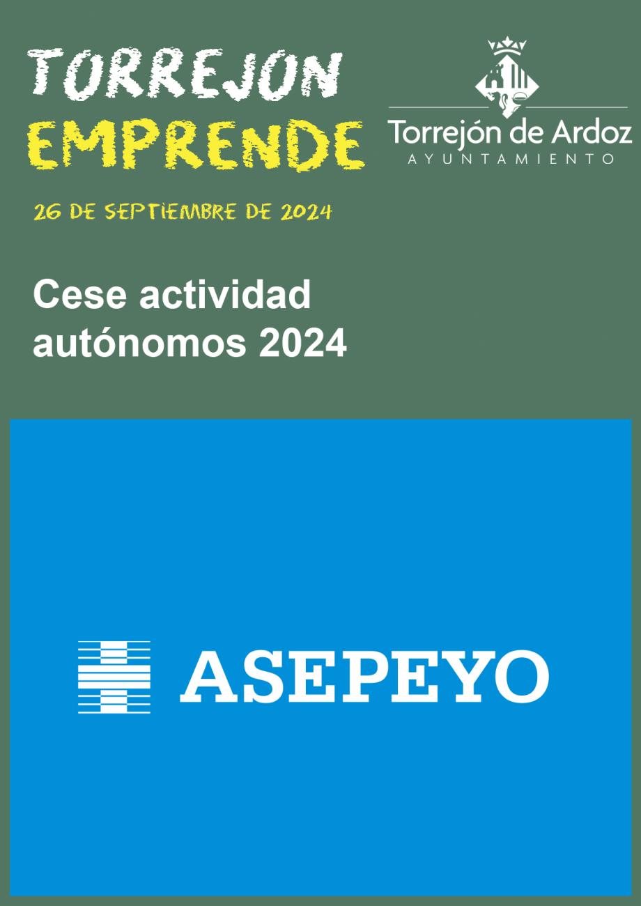 Jornadas Torrejón Emprende - Cese de actividad de autónomos (26-09-2024)