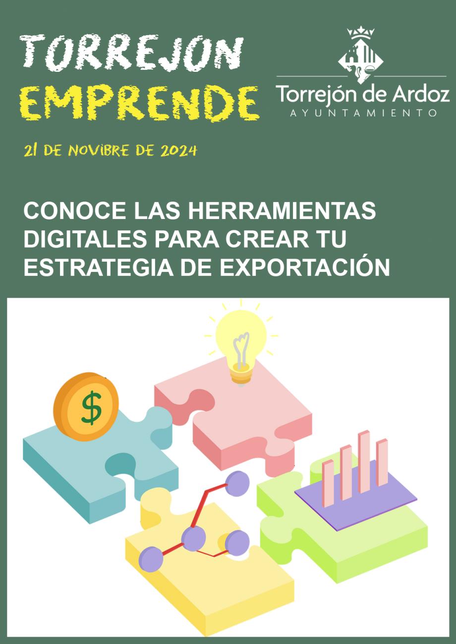 Jornadas Torrejón Emprende - Herramientas digitales para exportación (21-11-2024)