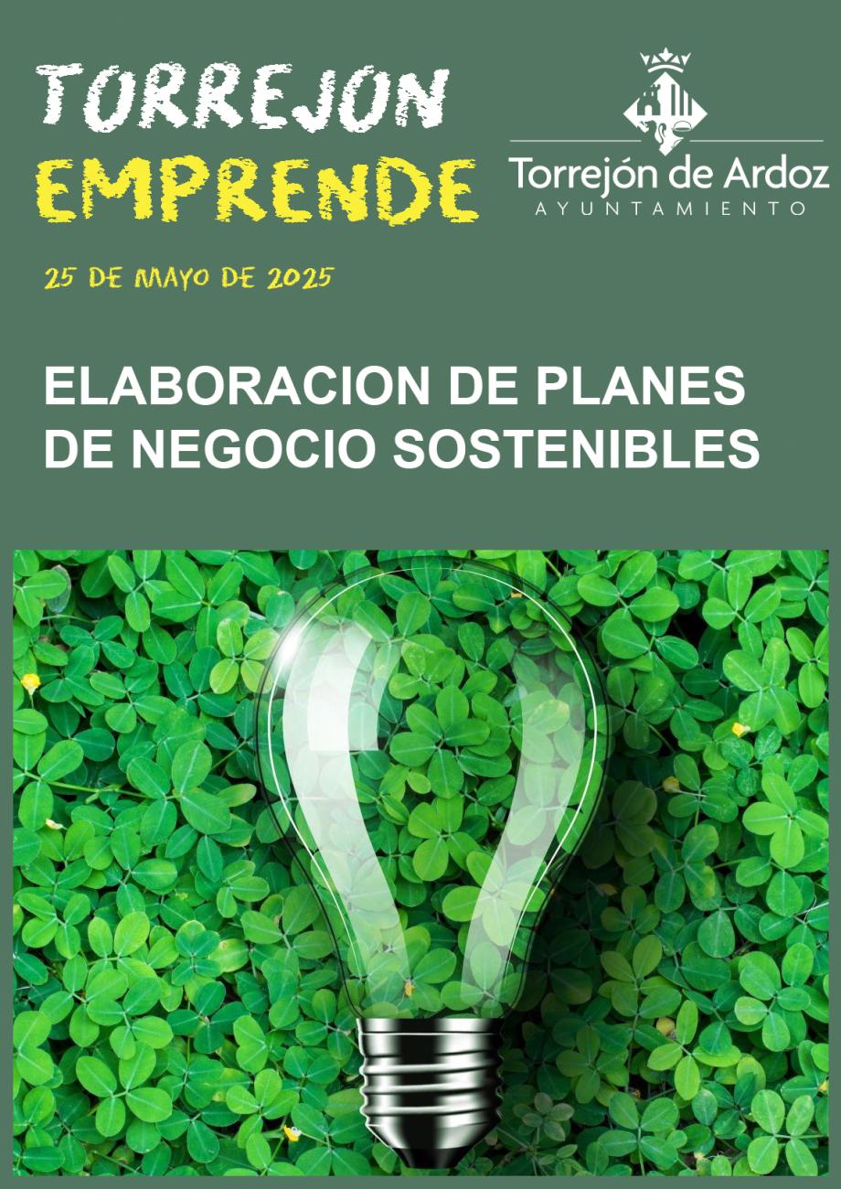 Jornadas Torrejón Emprende - Elaboración de Planes de Negocio Sostenibles (22-05-2025)