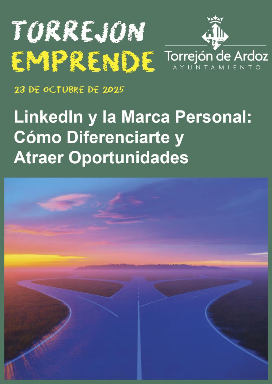 Jornadas Torrejón Emprende - LinkedIn y la Marca Personal (23-10-2025)