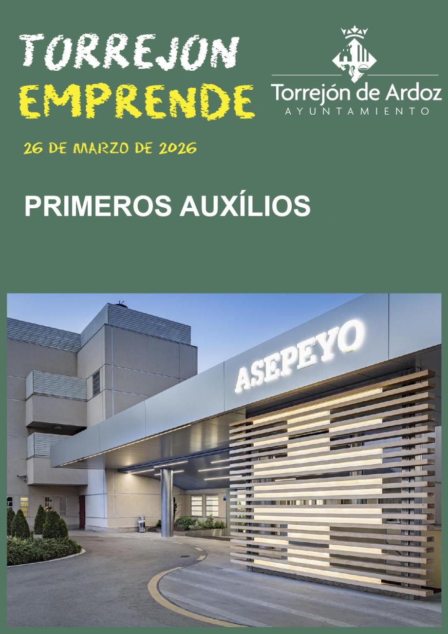 Jornadas Torrejón Emprende - Primeros Auxilios (26-03-2026)